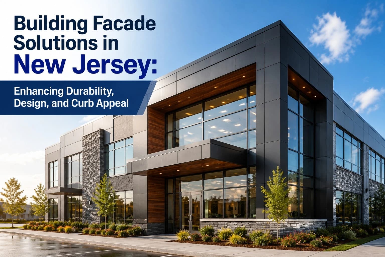 Building facade restoration and upgrade