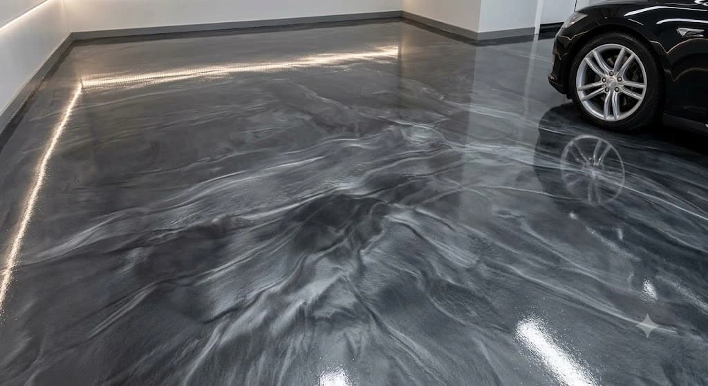 Epoxy and Polyaspartic Garage Floor Coating in Wayne NJ